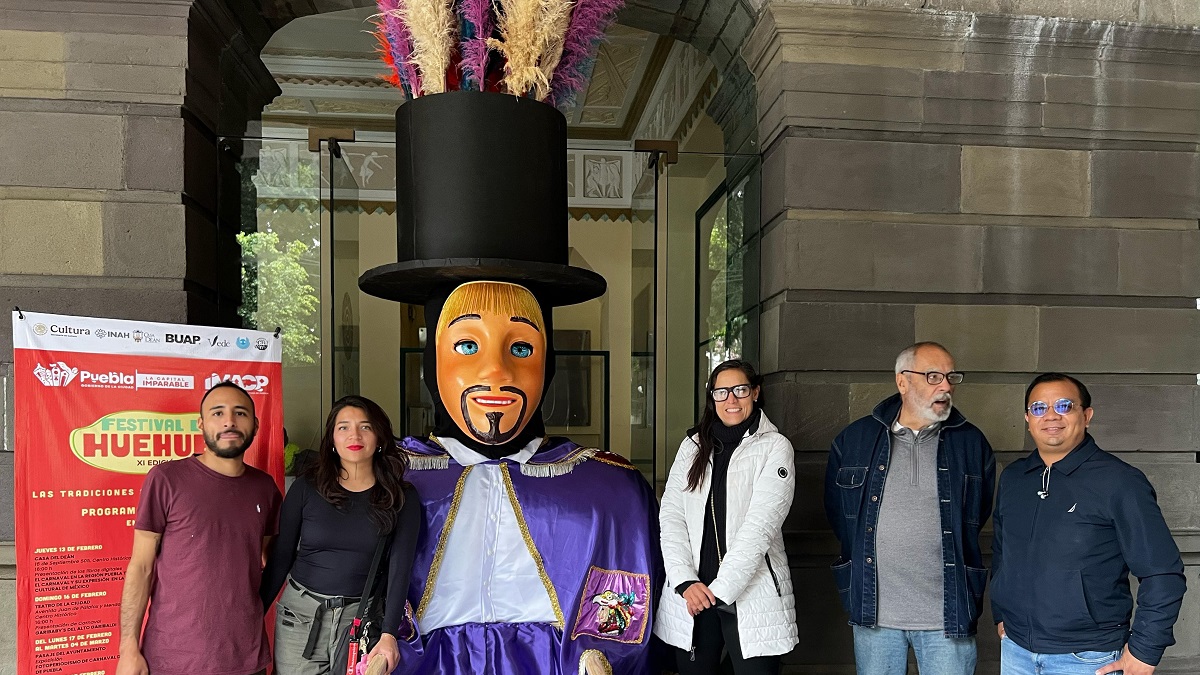 Huehue a gran escala llega a la capital para celebrar el xi festival de huehues 2025