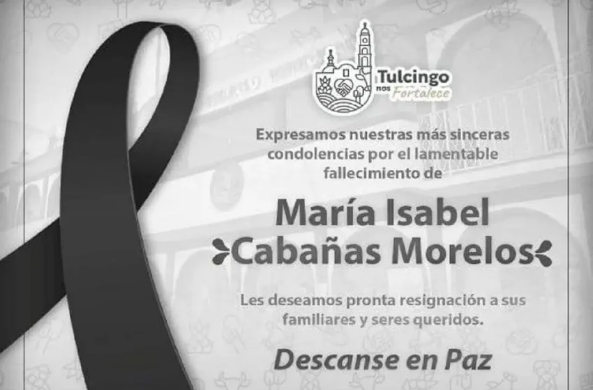  Matan a funcionaria de Tulcingo y dejan herido a su acompañante