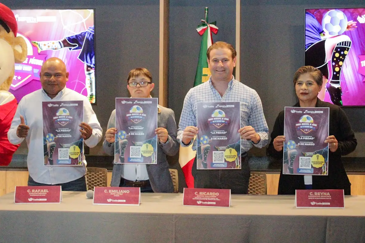 Presentan el Torneo Municipal de Fútbol por la Inclusión 2025 Esto es todo lo que debes saber