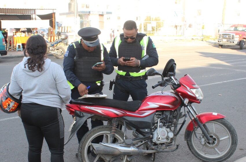  Realiza Contraloría Municipal vigilancia en operativo “Moto Segura”