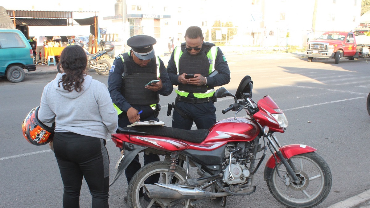 Realiza Contraloría Municipal vigilancia en operativo “Moto Segura”