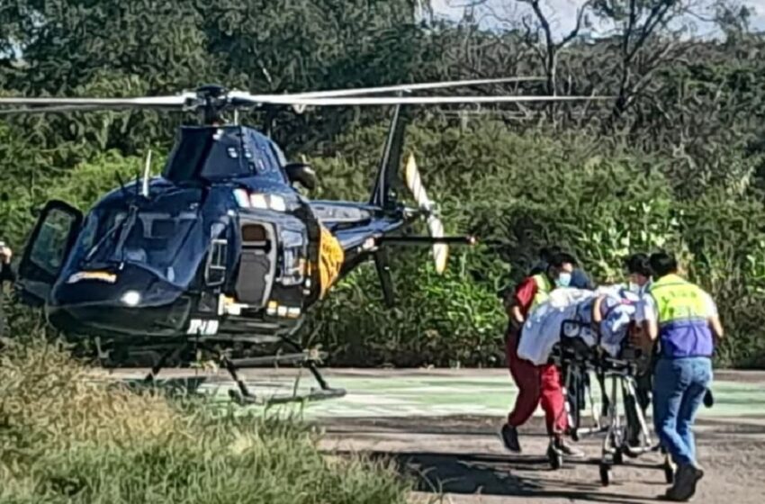  Realiza SUMA traslado aéreo de urgencia de una mujer con preeclampsia severa