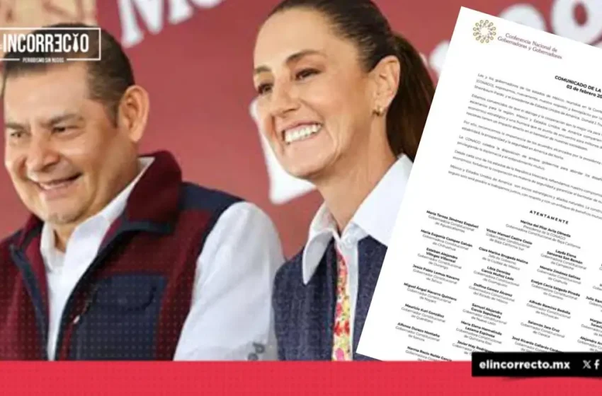  Respalda Armenta liderazgo de Sheinbaum en negociaciones con Trump