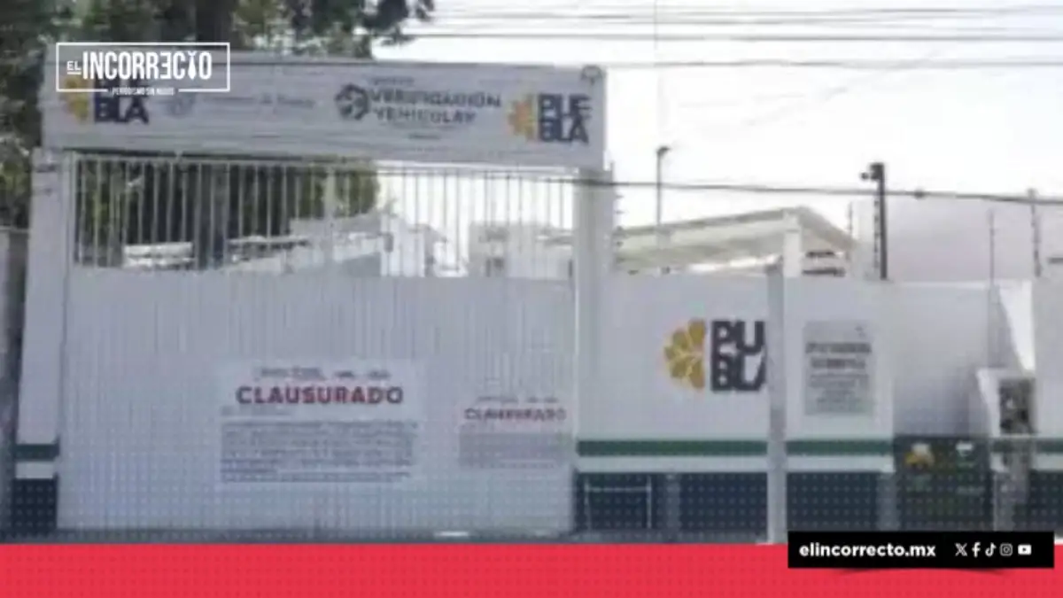 Por qué clausuraron tres verificentros en Puebla