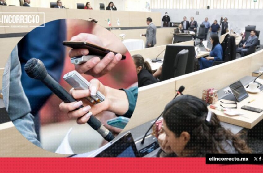  Presentan en el Congreso de Puebla iniciativa para proteger el ejercicio periodístico