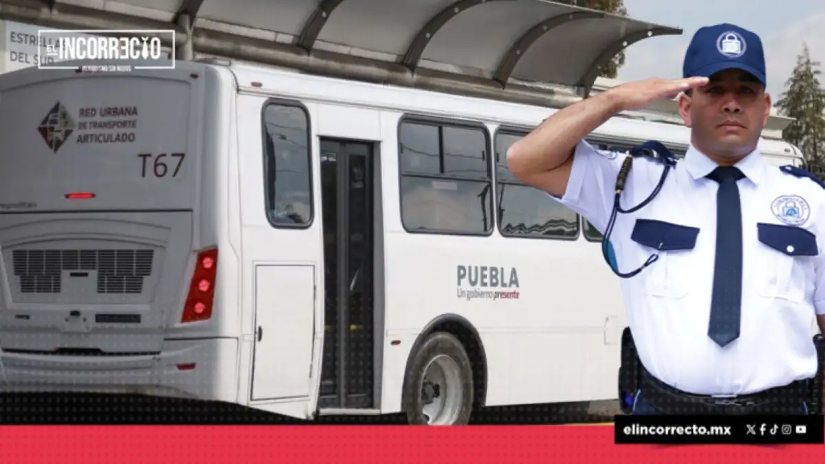 Gobierno de Puebla contratará 300 guardias de seguridad para las cuatro líneas de RUTA