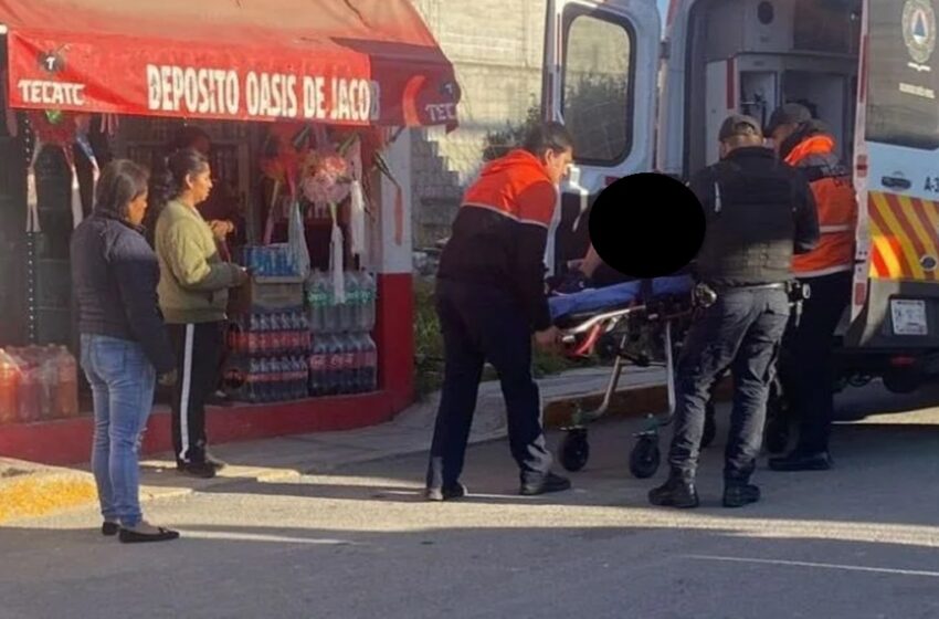  Asaltan tienda en Puebla y balean a joven empleada