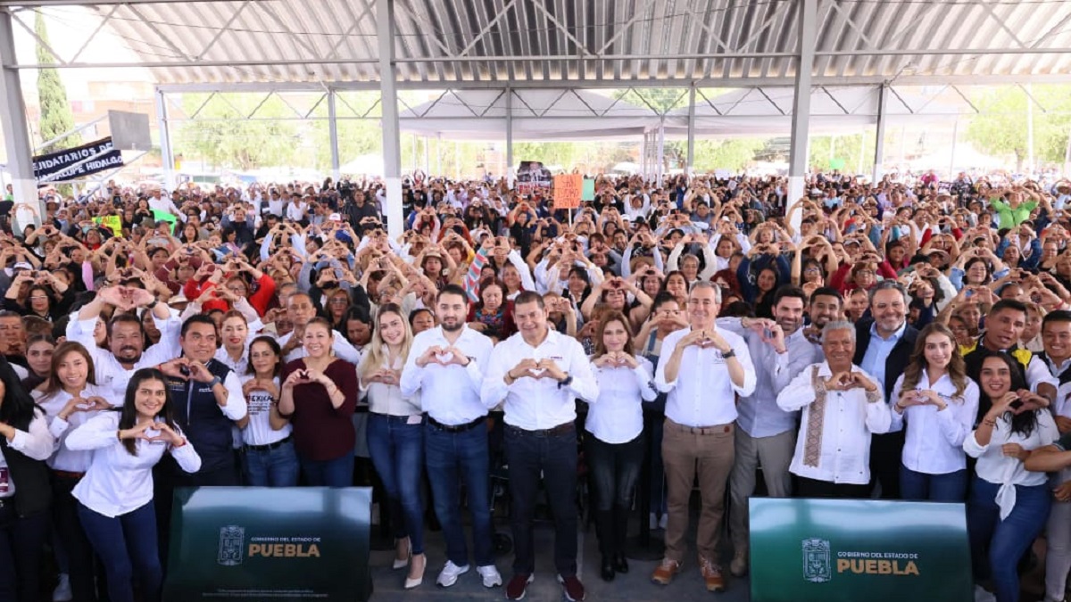 100 Días de cumplir compromisos, con inversión y justicia para las familias de Puebla