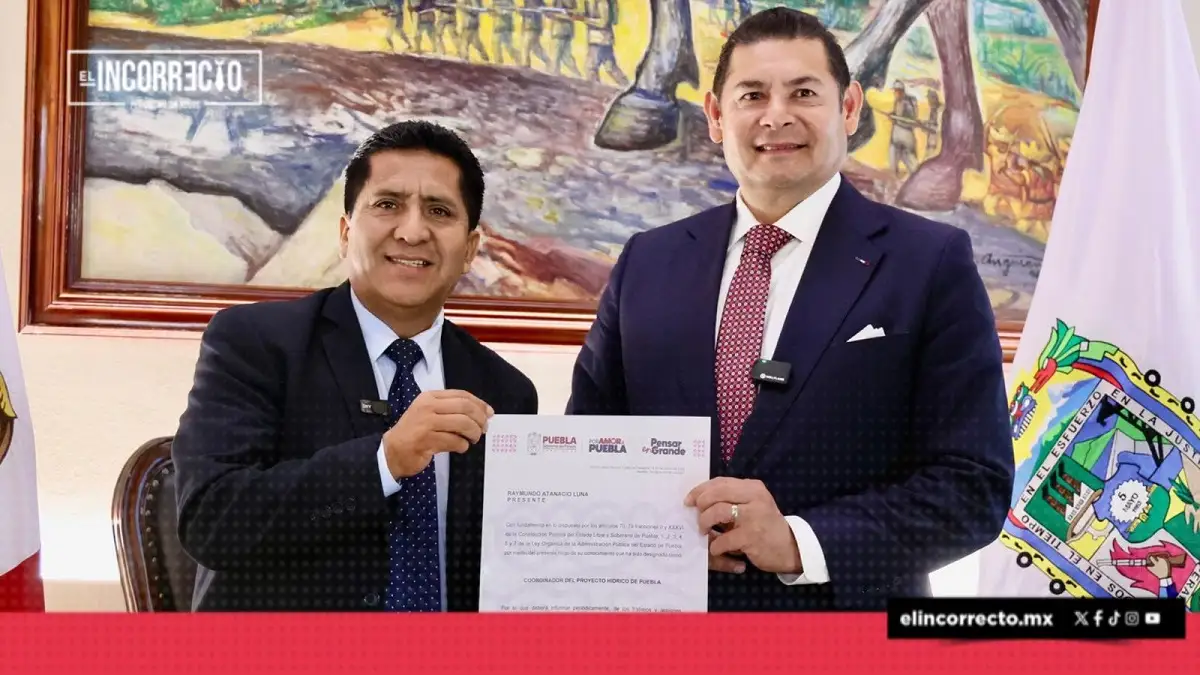 Armenta nombra a Raymundo Atanacio como Coordinador del Plan Hídrico en Puebla