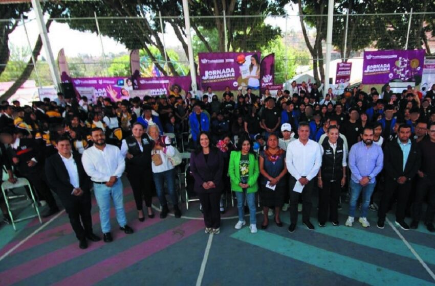 Atiende Gobierno de la Ciudad a juntas auxiliares con Jornada Integral de Bienestar