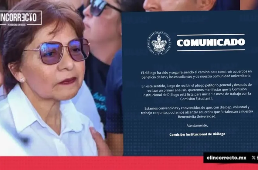  BUAP instalará mesa de diálogo con la Comisión Estudiantil