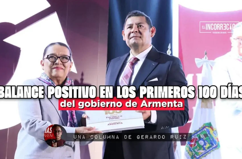  Balance positivo en los primeros 100 días del gobierno de Armenta