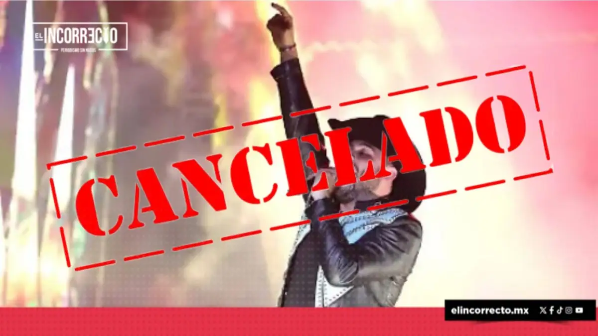 Cancelan convierto de Gerardo Ortiz en el Palenque de Puebla
