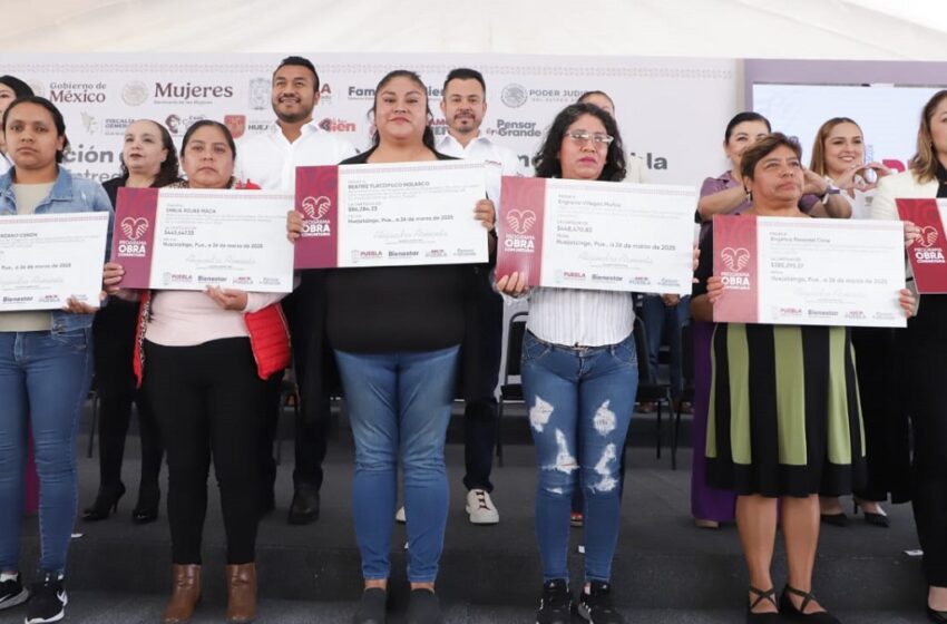  Con 15 Casas Carmen Serdán, Gobierno del Estado cumple con protección a poblanas