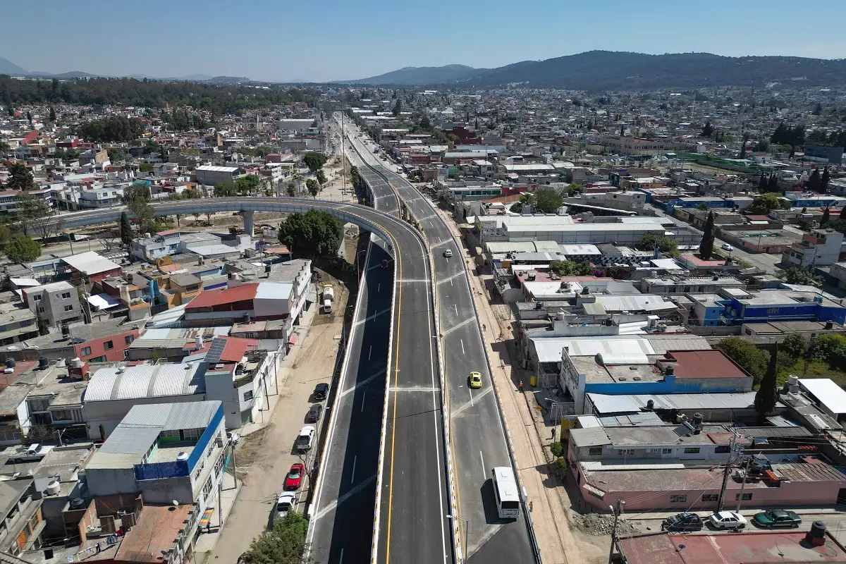 Concluye construcción del Distribuidor Ejército de Oriente; obras complementarias a cargo del Ayuntamiento