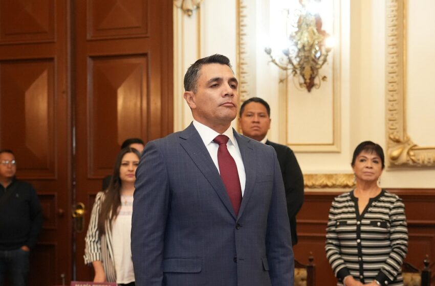 Designa Cabildo de Puebla al coronel Félix Pallares Miranda como titular de la SSC