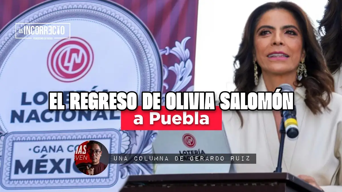El regreso de Olivia Salomón a Puebla