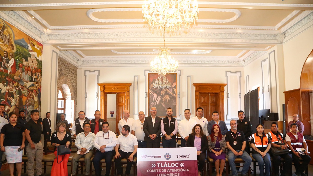 Fue instalado el Comité de Atención a Fenómenos Hidrometeorológicos “Tlaloc”, del Gobierno de la Ciudad