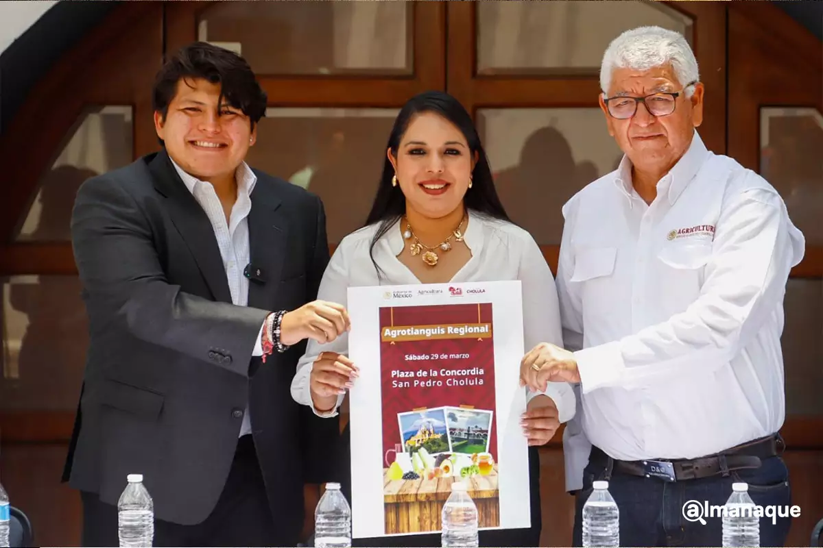 Gobierno de Cholula anuncia el Agrotianguis Regional