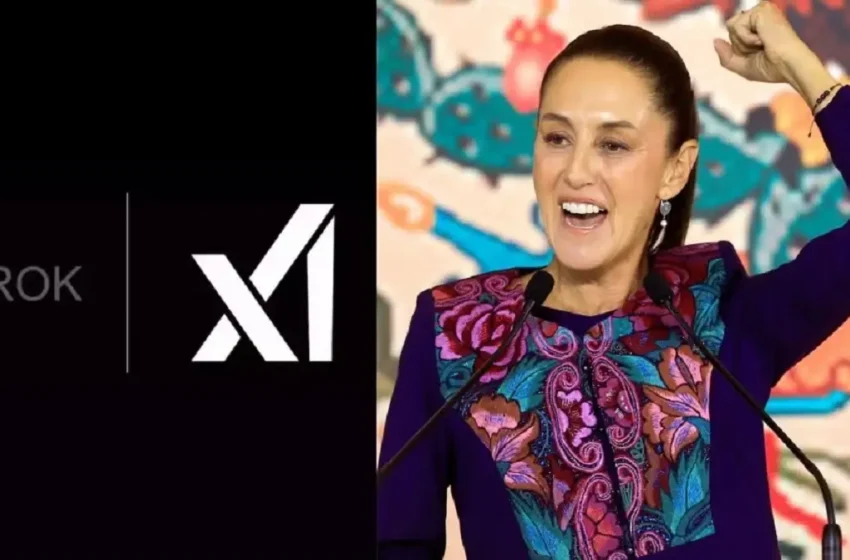  Grok, la IA de X califica a Claudia Sheinbaum como la presidenta más popular del mundo