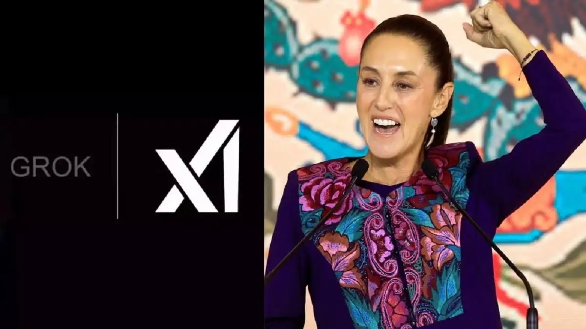 Grok, la IA de X califica a Claudia Sheinbaum como la presidenta más popular del mundo