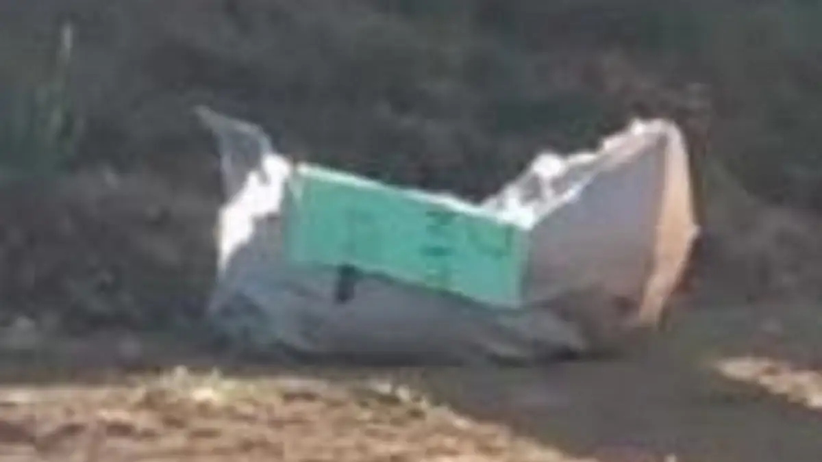 Hallan bolsa con restos humanos en Tlalancaleca
