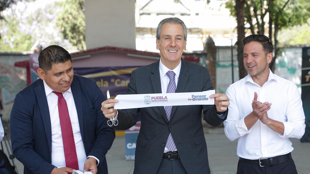Inaugura Pepe Chedraui techado escolar en la Primaria Carmen Millán