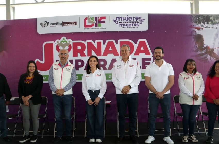  Lleva SMDIF más de 20 servicios a la Jornada Imparable de la U.H. Agua Santa