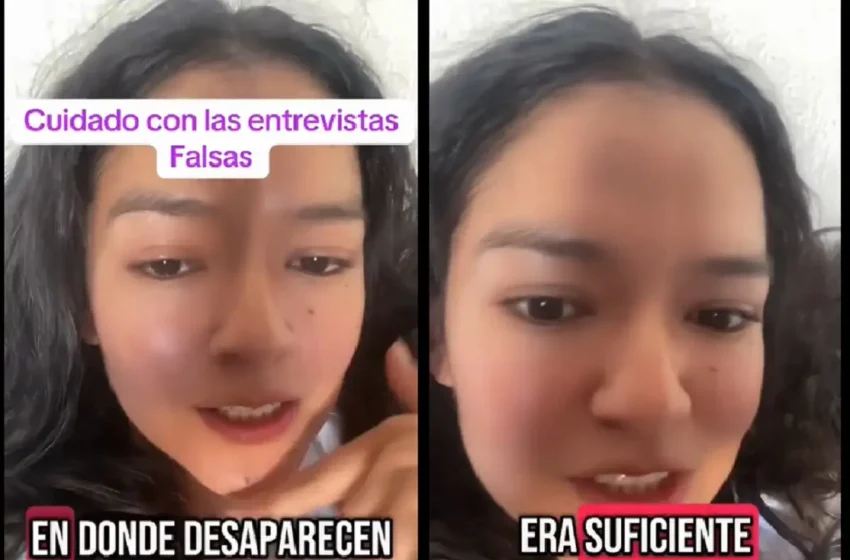  Poblana narra como escapó de una entrevista falsa de trabajo