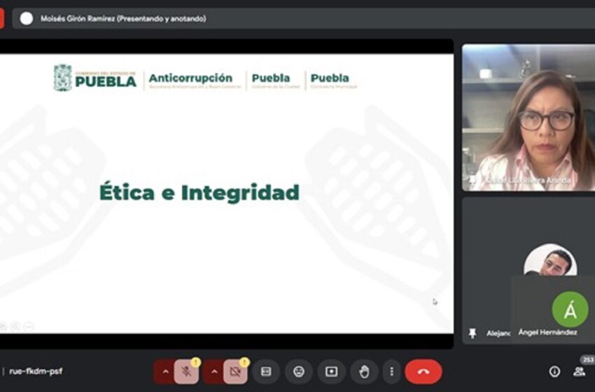  Participa Contraloría del Gobierno de la Ciudad en capacitación en materia de ética e integridad