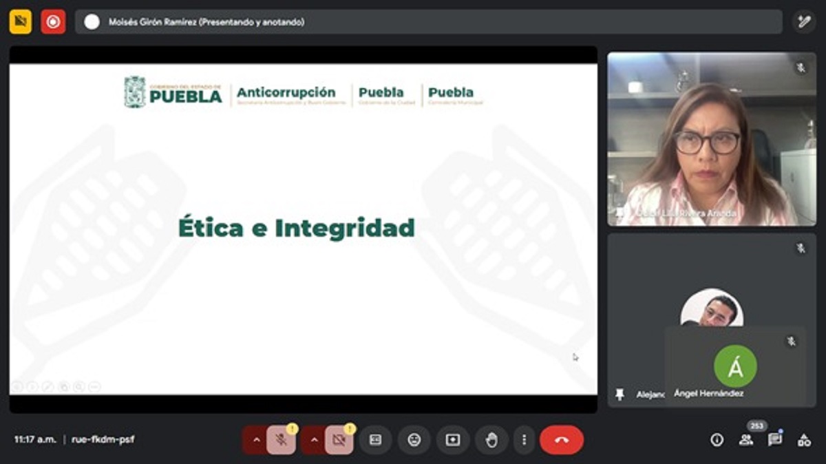 Participa Contraloría del Gobierno de la Ciudad en capacitación en materia de ética e integridad