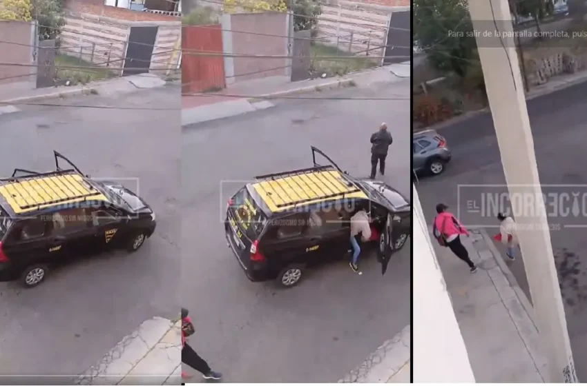  Taxista escapa de asaltantes; estarían relacionados con la muerte de un conductor (+VIDEO)