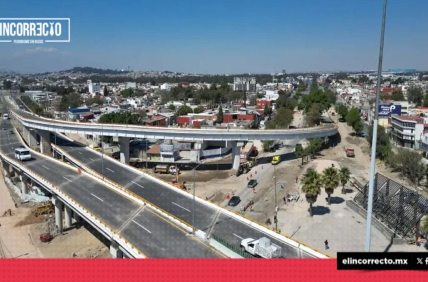  Concluye construcción del Distribuidor Ejército de Oriente; obras complementarias a cargo del Ayuntamiento