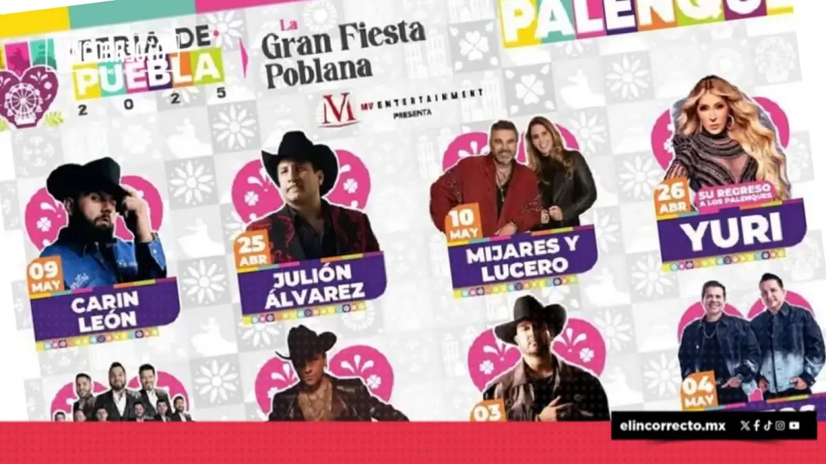 Palenque de Puebla 2025: Cartel completo y precio de los boletos