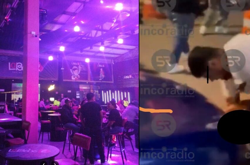  Noche de caos en Bosques de San Sebastián: brutal pelea entre clientes de antro «La Bebé»