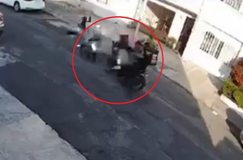 VIDEO: Así escaparon los motosicarios tras ejecutar al abogado Samuel León en La Paz