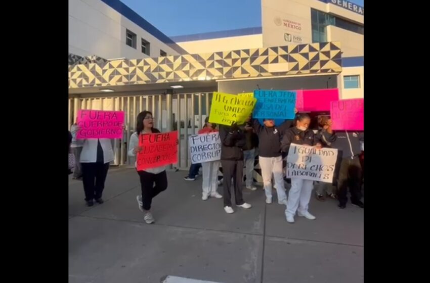  Caos en Puebla: Trabajadores del Hospital General de Cholula bloquean Periférico
