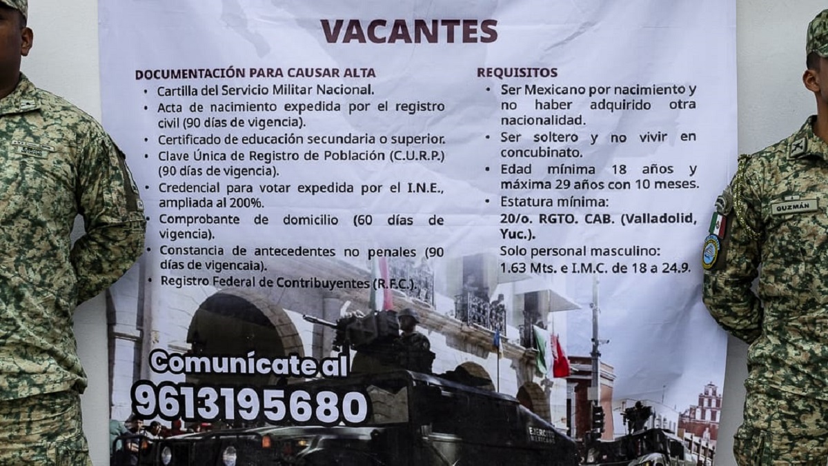 Abierto el Reclutamiento SEDENA para soldado de caballería en la Bolsa de Trabajo municipal