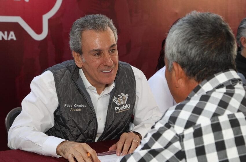  Atiende Pepe Chedraui peticiones en Totimehuacán, en el Martes de Atención Ciudadana “La Capital Te Escucha”