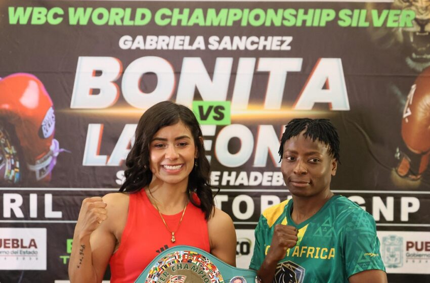  Boxeo con Causa: “La Bonita” Sánchez va por tercera defensa del título mundial