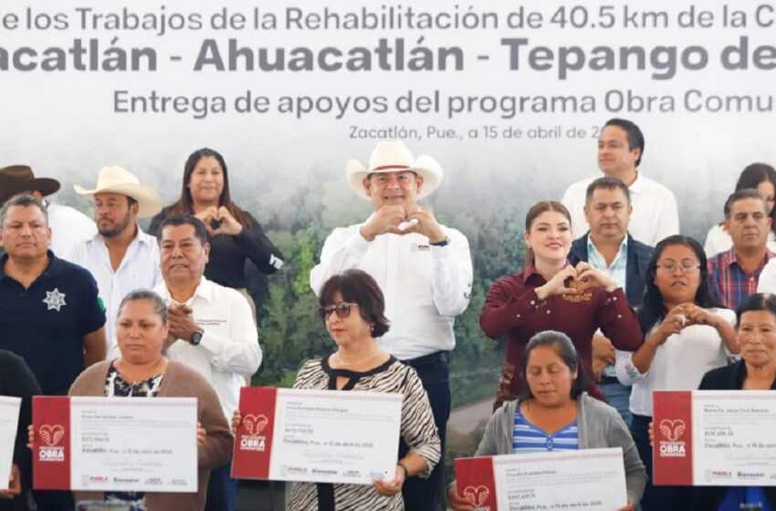  Compromiso cumplido: 9 municipios beneficiados con la rehabilitación de la interserrana