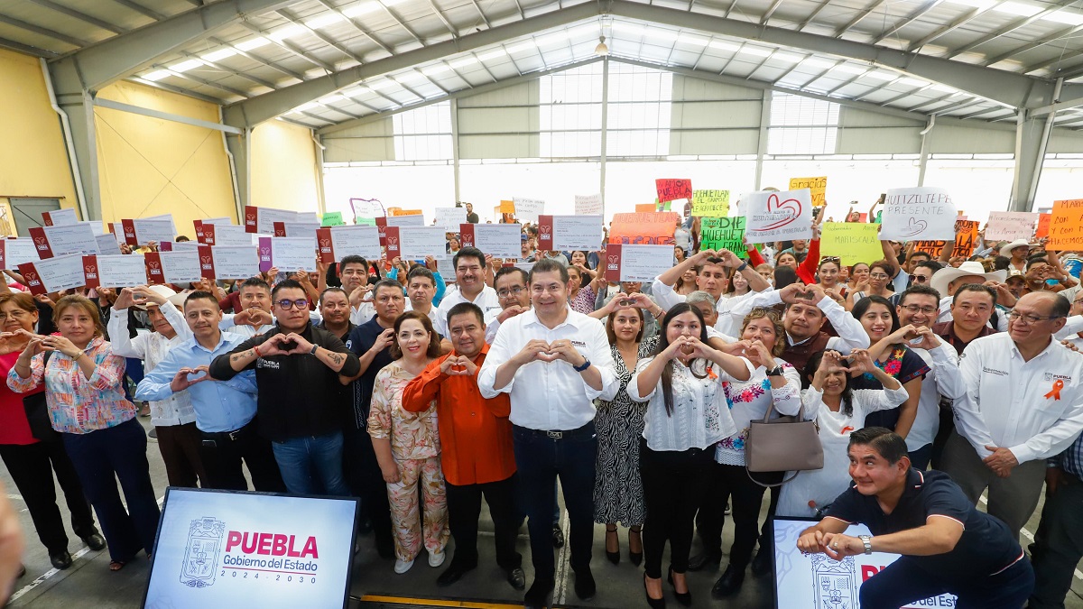 Con obra comunitaria Gobierno de Puebla detona desarrollo en Tepexi de Rodríguez