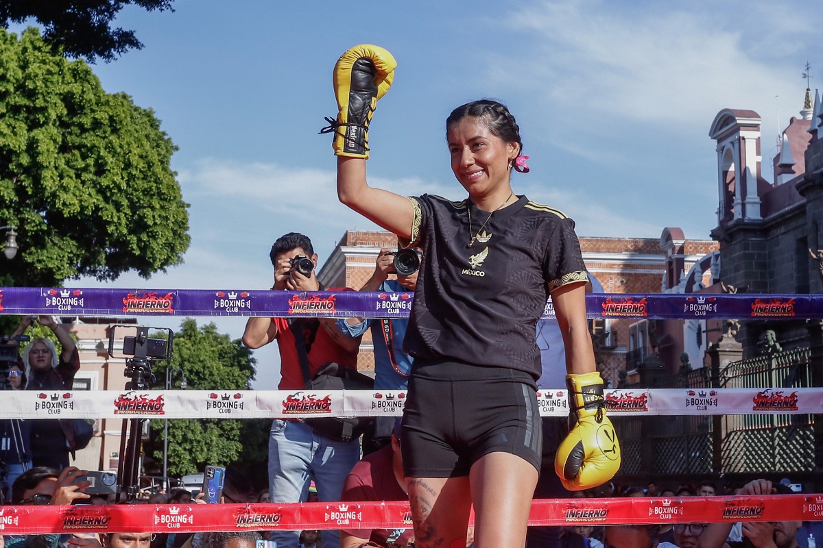 Gaby “La Bonita” Sánchez confía ganar su pelea por knock out: “Puebla es tierra de campeonas”