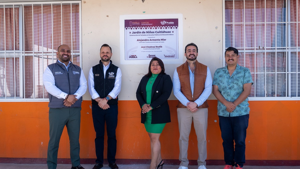 Entrega Gobierno de la Ciudad infraestructura educativa al sur de la capital