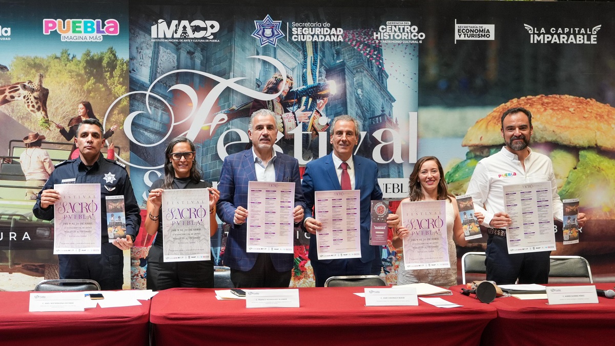 Gobierno de la Ciudad de Puebla anuncia actividades de la Temporada de Semana Santa 2025