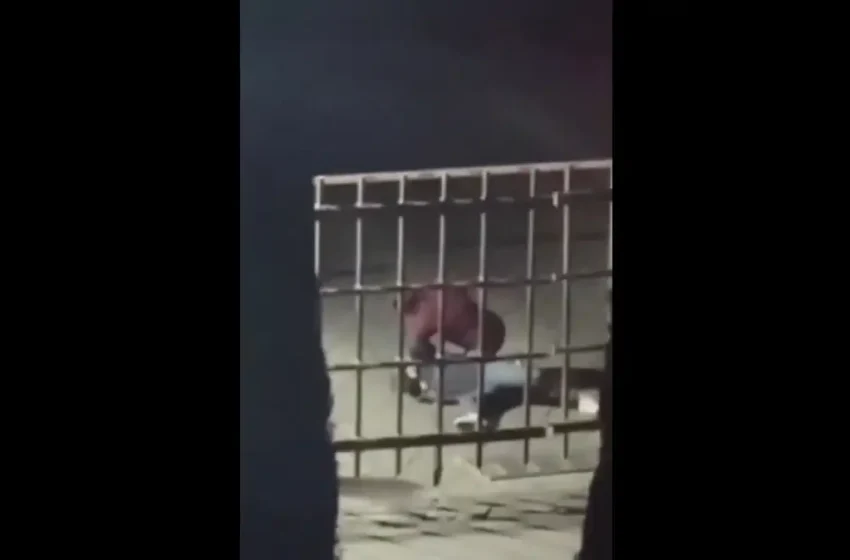  Hombre propina brutal golpiza a su pareja en Lomas de Angelópolis