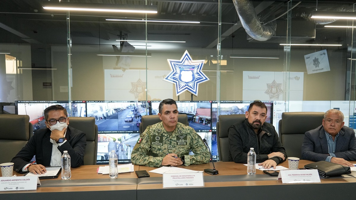 Mantiene Gobierno de la Ciudad desarrollo de la Mesa de Seguridad Municipal por el bien de las y los poblanos