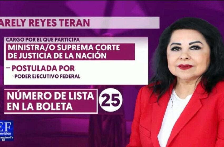  Más de 40 años de experiencia me avalan: Reyes Terán en la contienda para la SCJN
