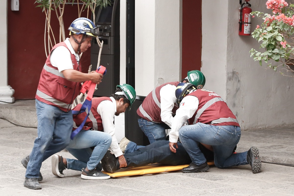 Más de un millón de poblanos participaron en el Simulacro Nacional 2025