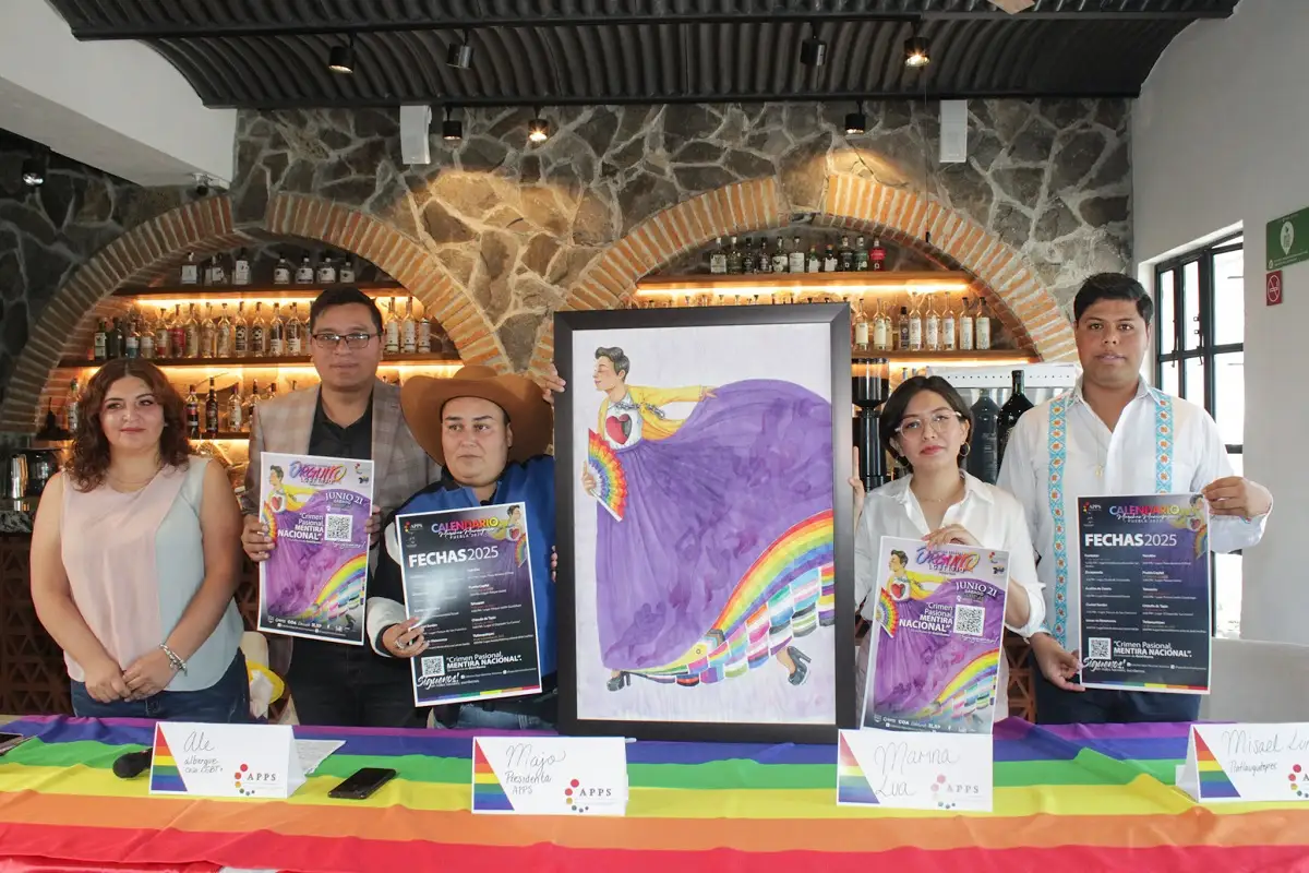 Mega Marcha LGBTTTIQ+ en la capital será el 21 de junio